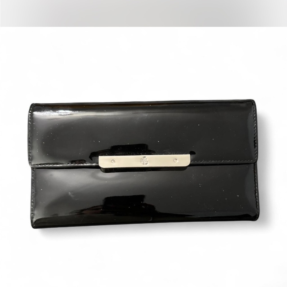 Elegant Black Clutch Wallet
